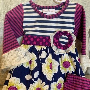 Baxter & Beatrice 4t Dress set